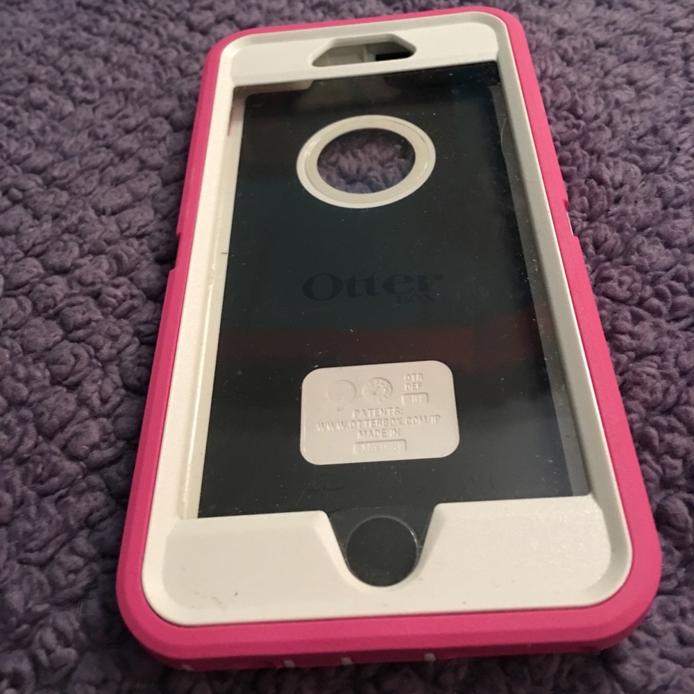 iPhone hot pink otterbox